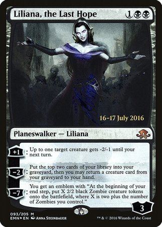 Liliana, the Last Hope [Eldritch Moon Promos] | Dumpster Cat Games