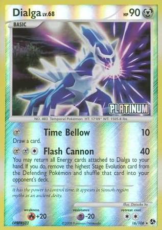 Dialga (16/106) [Burger King Promos: 2009 Collection] | Dumpster Cat Games