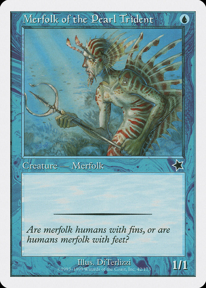 Merfolk of the Pearl Trident [Starter 1999] | Dumpster Cat Games