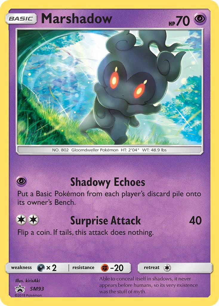 Marshadow (SM93) [Sun & Moon: Black Star Promos] | Dumpster Cat Games