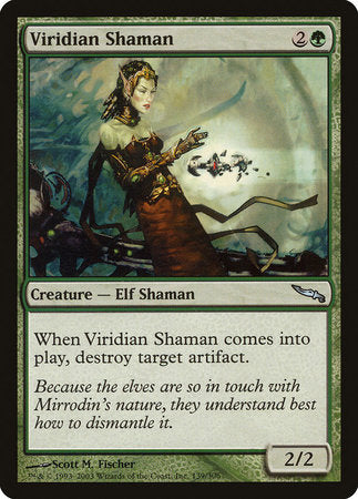 Viridian Shaman [Mirrodin] | Dumpster Cat Games