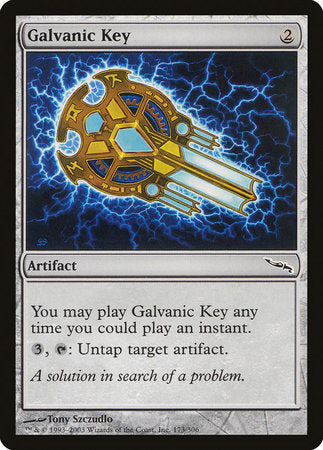 Galvanic Key [Mirrodin] | Dumpster Cat Games