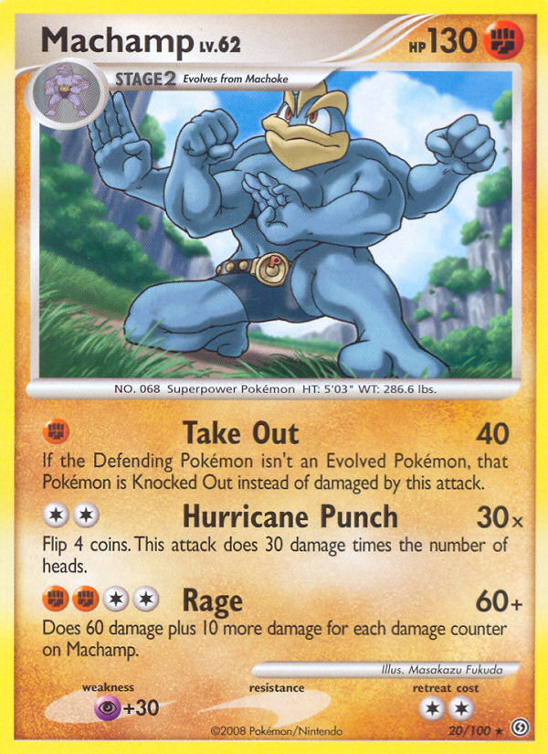 Machamp (20/100) [Diamond & Pearl: Stormfront] | Dumpster Cat Games