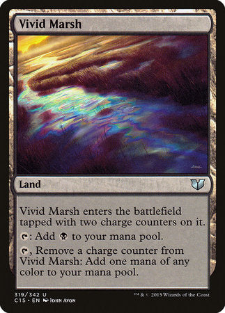 Vivid Marsh [Commander 2015] | Dumpster Cat Games