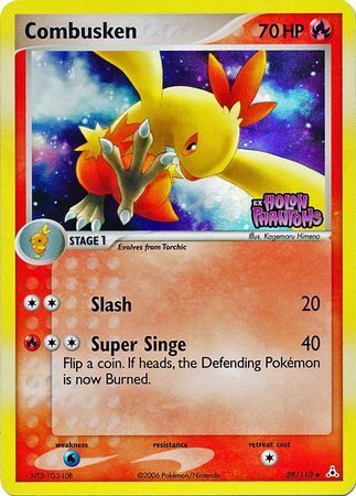 Combusken (39/110) (Stamped) [EX: Holon Phantoms] | Dumpster Cat Games