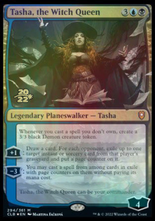 Tasha, the Witch Queen [Commander Legends: Battle for Baldur's Gate Prerelease Promos] | Dumpster Cat Games