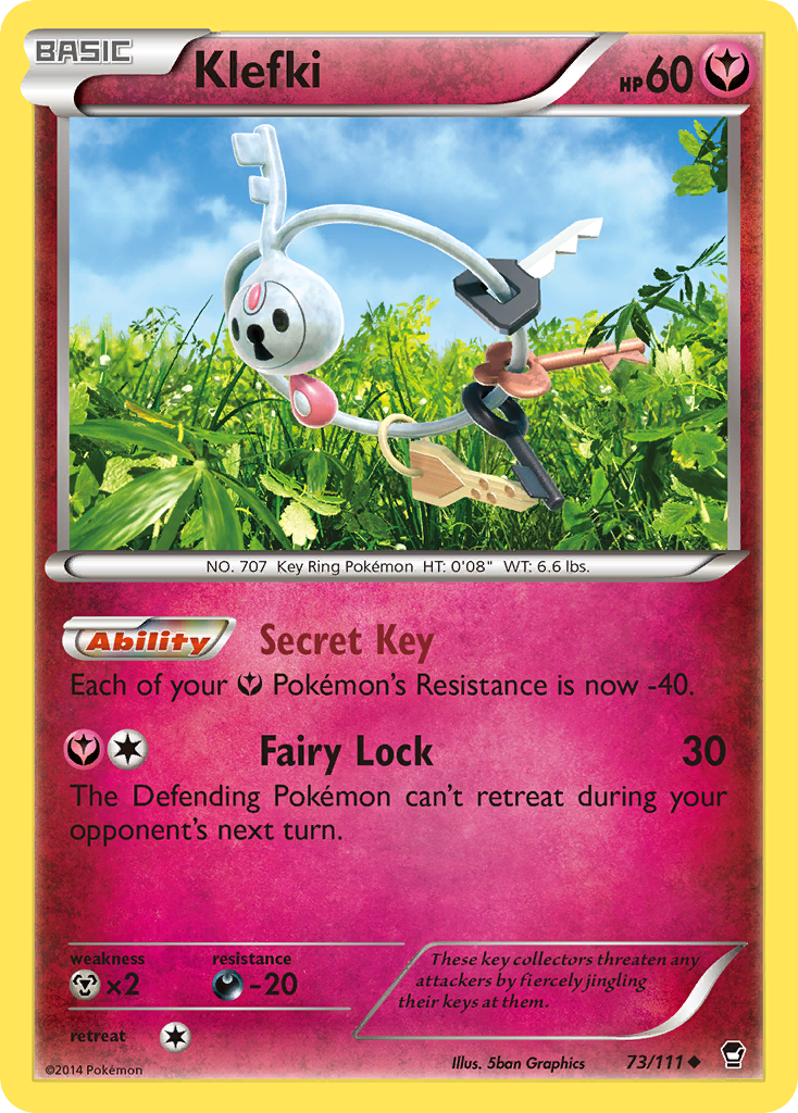 Klefki (73/111) [XY: Furious Fists] | Dumpster Cat Games