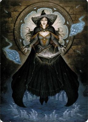 Tasha, the Witch Queen Art Card (76) [Commander Legends: Battle for Baldur's Gate Art Series] | Dumpster Cat Games