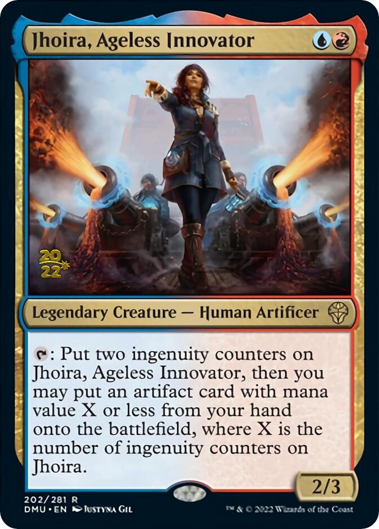 Jhoira, Ageless Innovator [Dominaria United Prerelease Promos] | Dumpster Cat Games