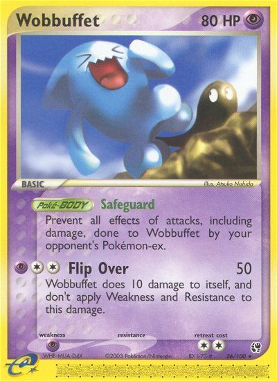 Wobbuffet (26/100) [EX: Sandstorm] | Dumpster Cat Games