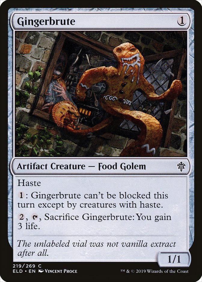 Gingerbrute [Throne of Eldraine] | Dumpster Cat Games