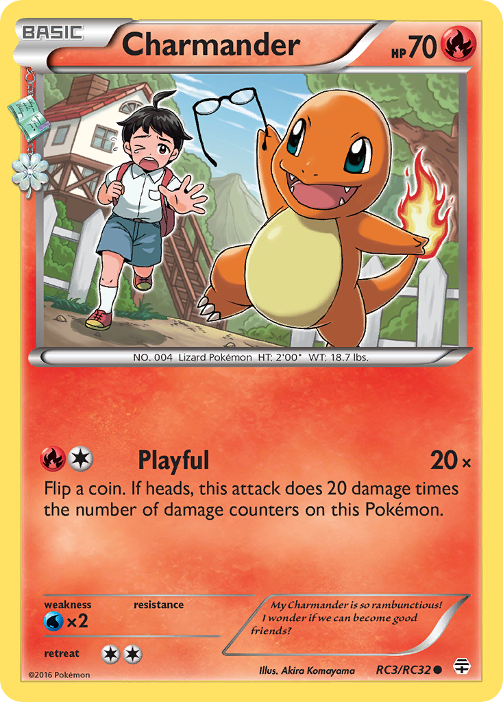 Charmander (RC3/RC32) [XY: Generations] | Dumpster Cat Games