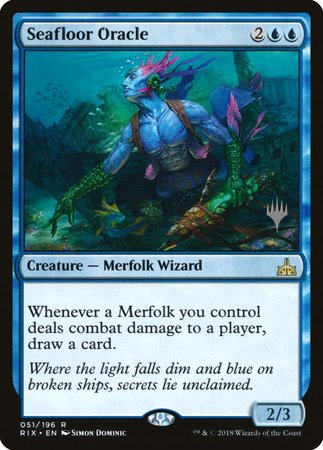 Seafloor Oracle [Rivals of Ixalan Promos] | Dumpster Cat Games