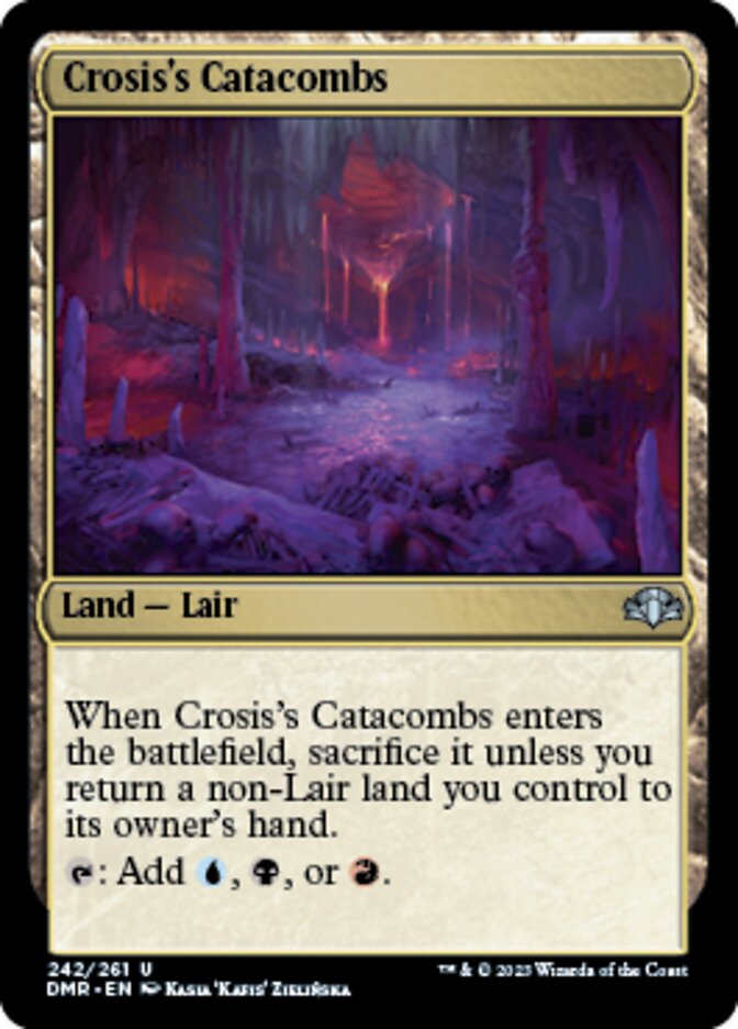 Crosis's Catacombs [Dominaria Remastered] | Dumpster Cat Games