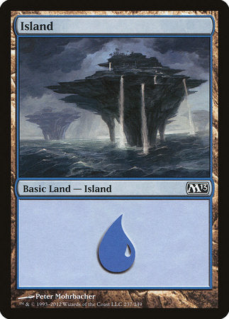 Island (237) [Magic 2013] | Dumpster Cat Games