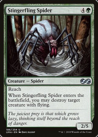 Stingerfling Spider [Ultimate Masters] | Dumpster Cat Games