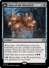 Altar of the Wretched // Wretched Bonemass [The Lost Caverns of Ixalan Commander] | Dumpster Cat Games