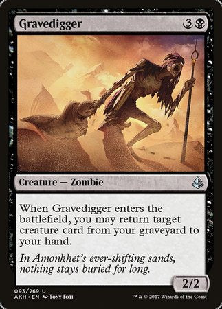 Gravedigger [Amonkhet] | Dumpster Cat Games