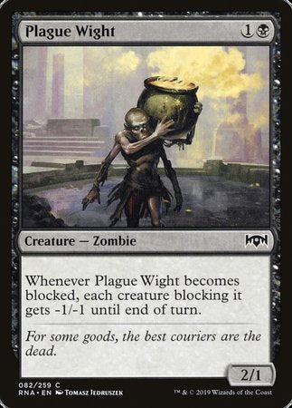 Plague Wight [Ravnica Allegiance] | Dumpster Cat Games