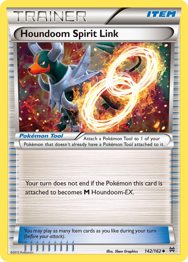 Houndoom Spirit Link (142/162) [XY: BREAKthrough] | Dumpster Cat Games