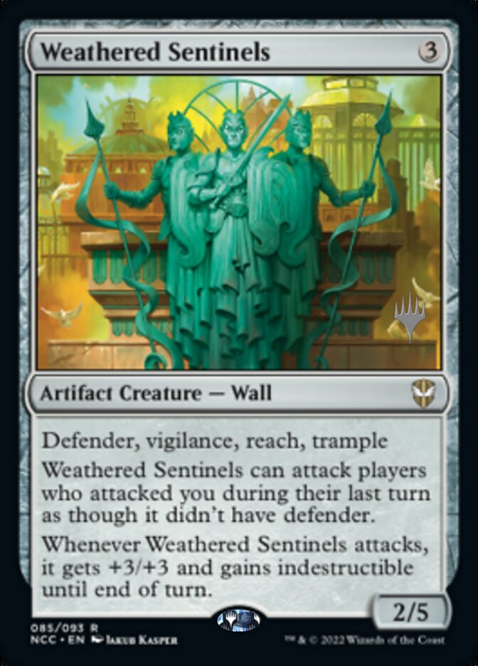 Weathered Sentinels (Promo Pack) [Streets of New Capenna Commander Promos] | Dumpster Cat Games