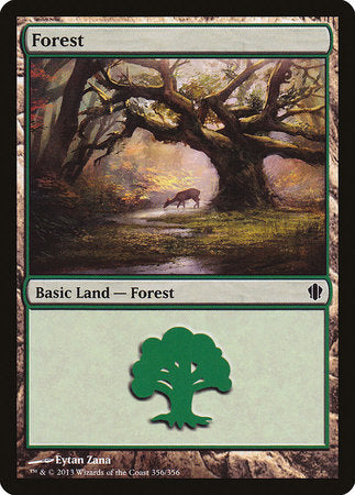 Forest (356) [Commander 2013] | Dumpster Cat Games