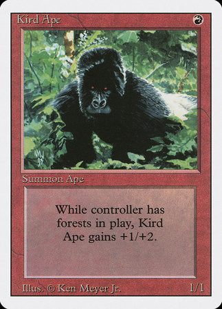 Kird Ape [Revised Edition] | Dumpster Cat Games