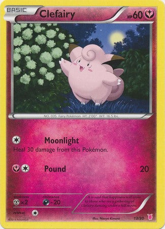 Clefairy (13/30) [XY: Trainer Kit 1 - Wigglytuff] | Dumpster Cat Games