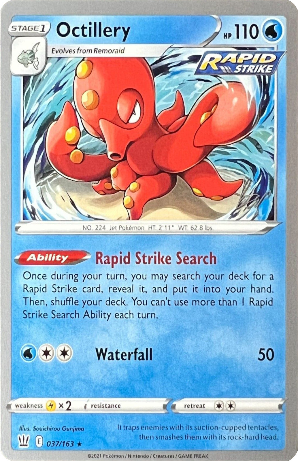 Octillery (037/163) (Cheryl Again - Sebastian Lashmet) [World Championships 2022] | Dumpster Cat Games