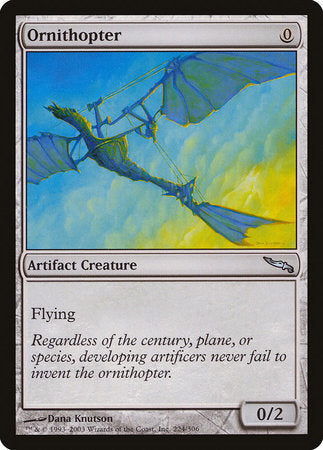 Ornithopter [Mirrodin] | Dumpster Cat Games