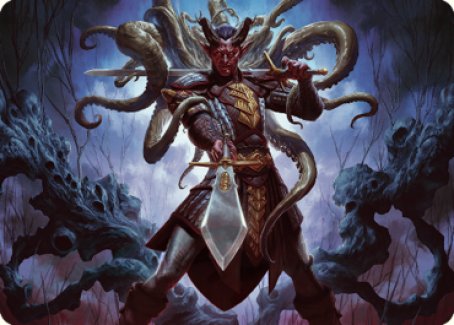 Zevlor, Elturel Exile Art Card (42) [Commander Legends: Battle for Baldur's Gate Art Series] | Dumpster Cat Games