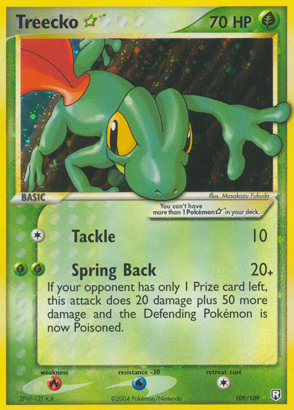 Treecko Star (109/109) [EX: Team Rocket Returns] | Dumpster Cat Games