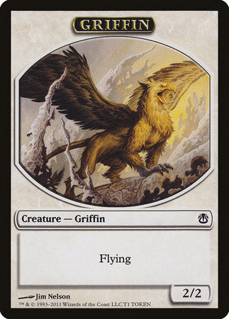 Griffin Token [Duel Decks: Ajani vs. Nicol Bolas Tokens] | Dumpster Cat Games