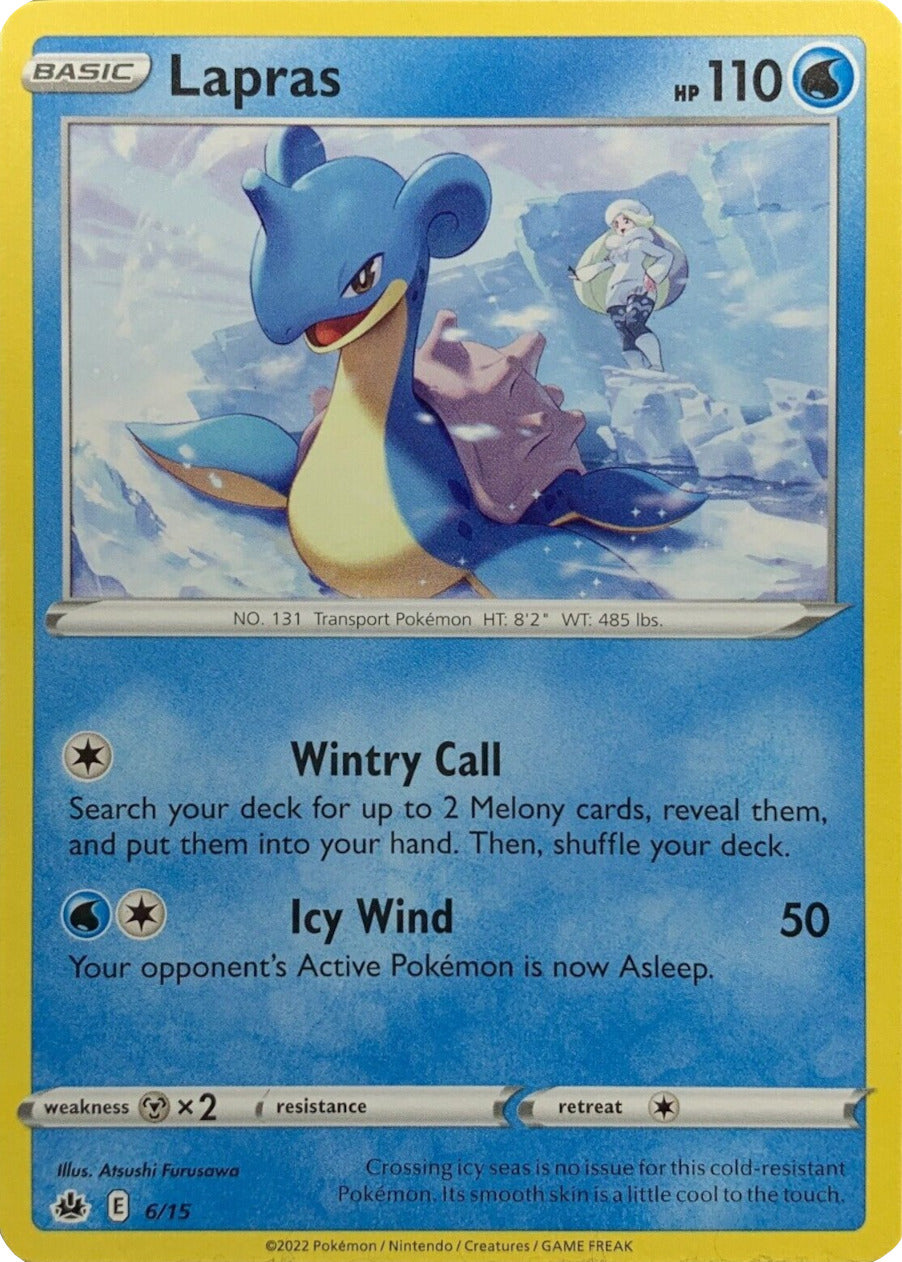 Lapras (6/15) [McDonald's Promos: Match Battle] | Dumpster Cat Games