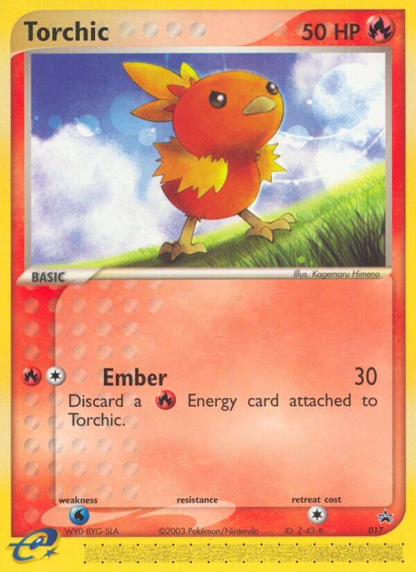 Torchic (017) [Nintendo: Black Star Promos] | Dumpster Cat Games