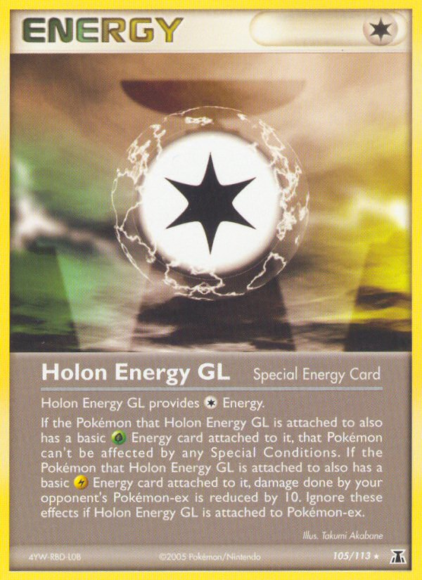 Holon Energy GL (105/113) [EX: Delta Species] | Dumpster Cat Games