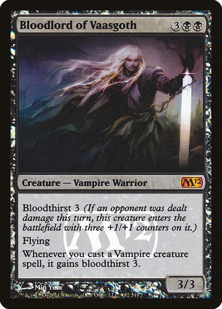 Bloodlord of Vaasgoth [Magic 2012 Promos] | Dumpster Cat Games