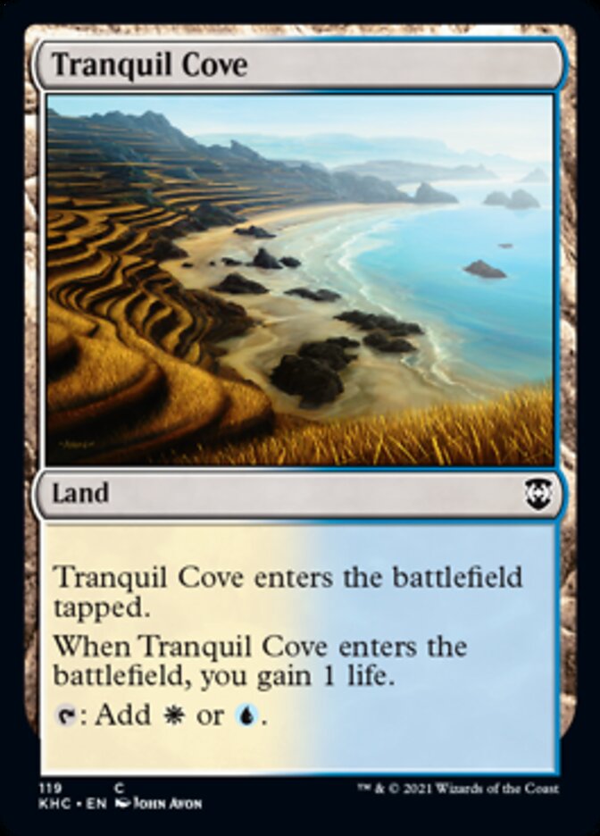 Tranquil Cove [Kaldheim Commander] | Dumpster Cat Games