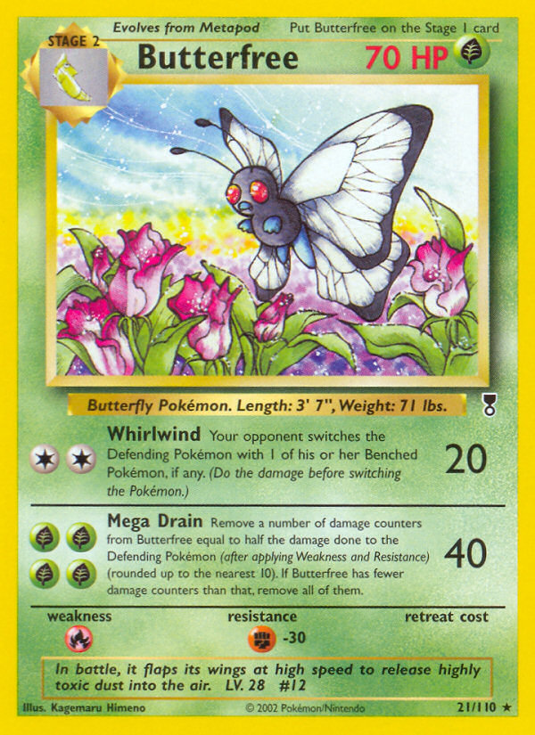 Butterfree (21/110) [Legendary Collection] | Dumpster Cat Games