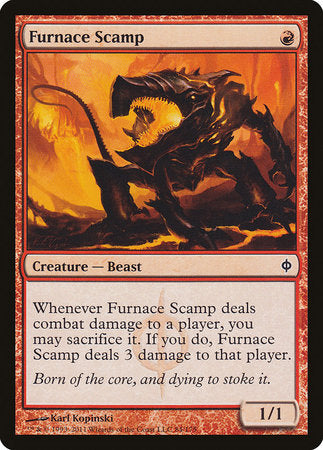 Furnace Scamp [New Phyrexia] | Dumpster Cat Games