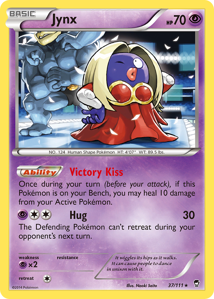 Jynx (37/111) [XY: Furious Fists] | Dumpster Cat Games