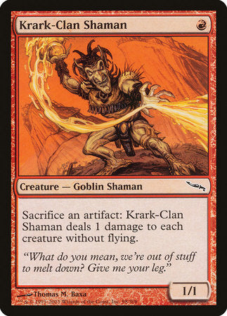 Krark-Clan Shaman [Mirrodin] | Dumpster Cat Games