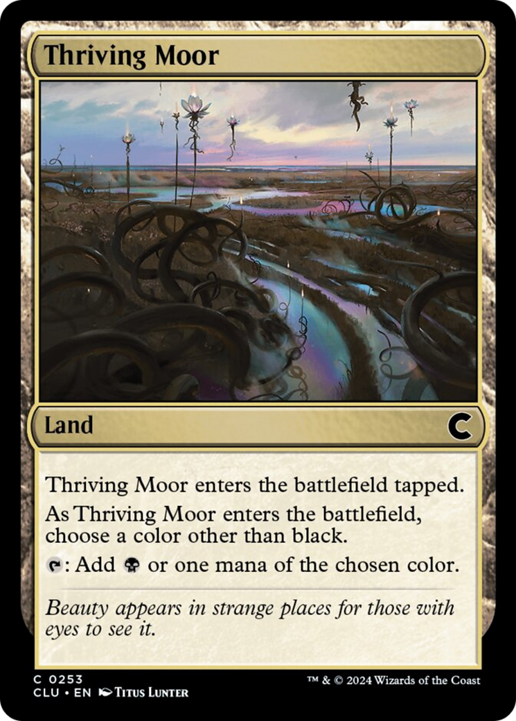 Thriving Moor [Ravnica: Clue Edition] | Dumpster Cat Games