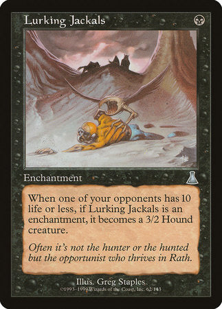 Lurking Jackals [Urza's Destiny] | Dumpster Cat Games