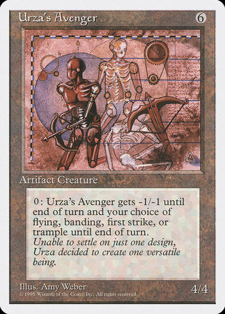 Urza's Avenger [Fourth Edition] | Dumpster Cat Games