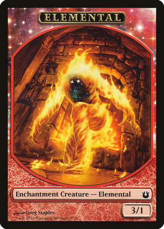 Elemental Token [Born of the Gods Tokens] | Dumpster Cat Games