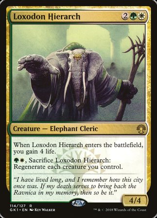 Loxodon Hierarch [GRN Guild Kit] | Dumpster Cat Games