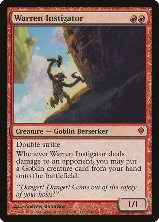 Warren Instigator [Zendikar] | Dumpster Cat Games