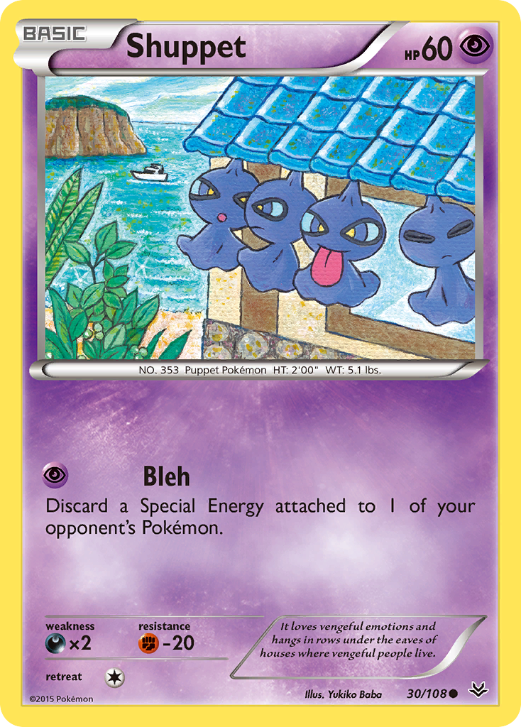 Shuppet (30/108) [XY: Roaring Skies] | Dumpster Cat Games