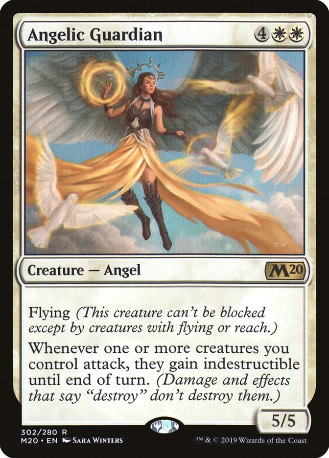 Angelic Guardian [Core Set 2020] | Dumpster Cat Games